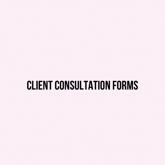 CLIENT CONSULTATION FORMS PDF