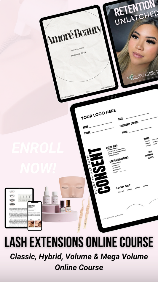 FREE ONLINE CLASSIC, HYBRID, VOLUME & MEGA VOLUME LASH COURSE